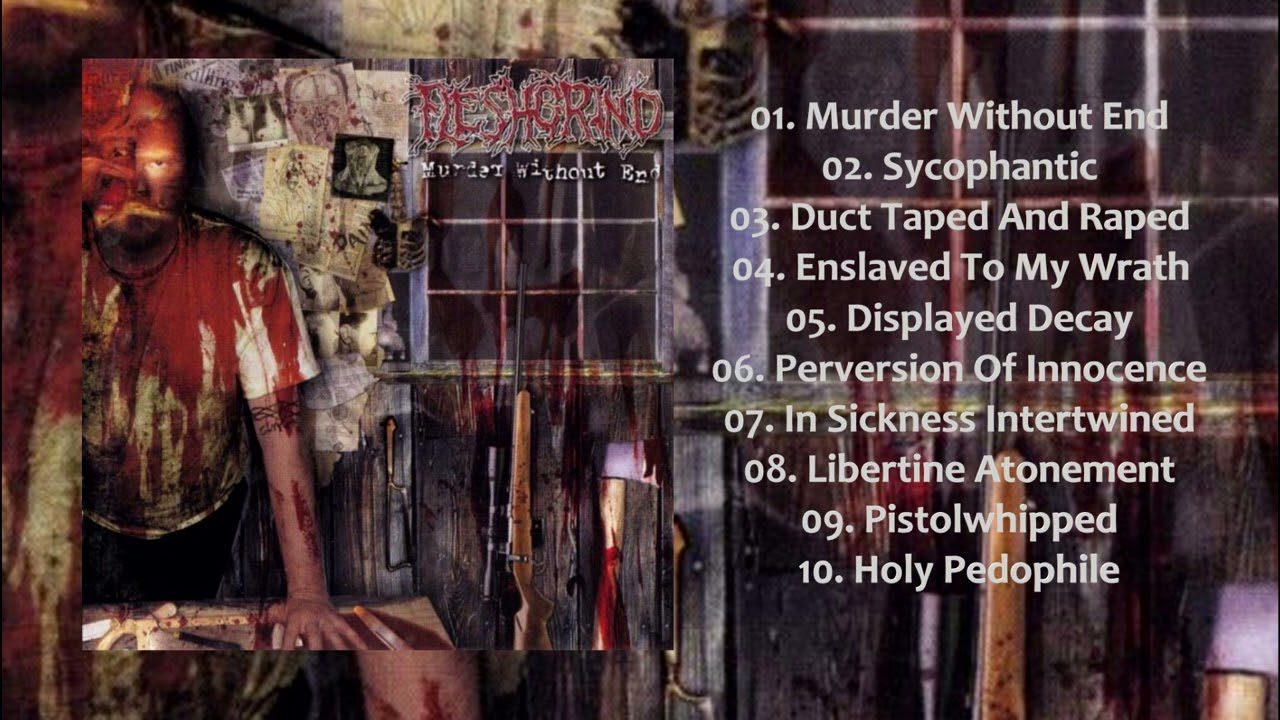 Fleshgrind Murder Without End en téléchargement gratuit sur Mediafire : découvrez l’album le plus brutal de l’année !