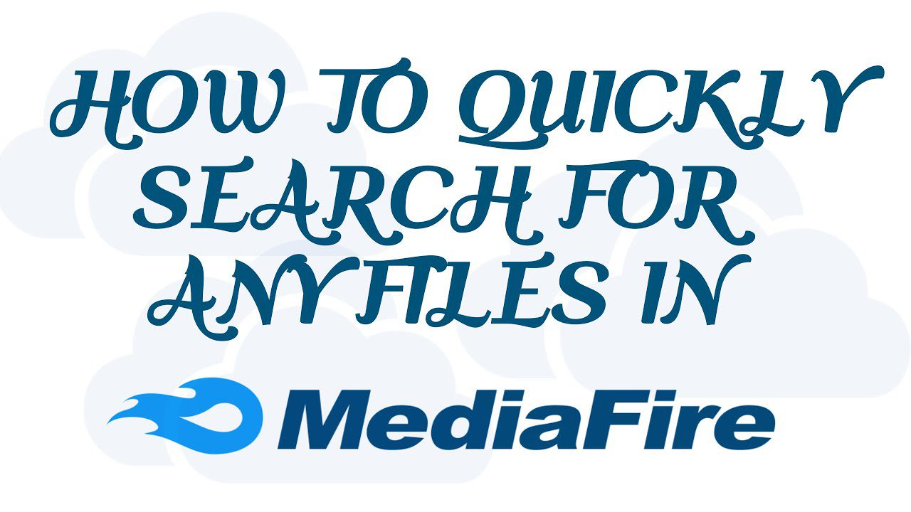 Trouver les fichiers de votre choix rapidement avec le moteur de recherche MediaFire