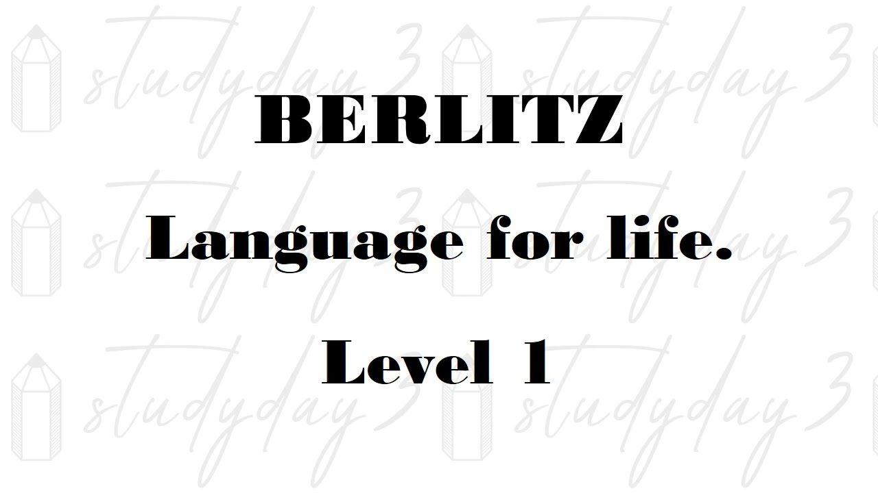 Maîtrisez l’anglais à tous les niveaux avec Berlitz – Téléchargement gratuit sur MediaFire !