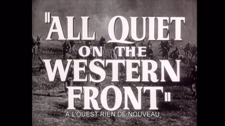 Télécharger le film A L’Ouest Rien De Nouveau 1930 depuis Mediafire