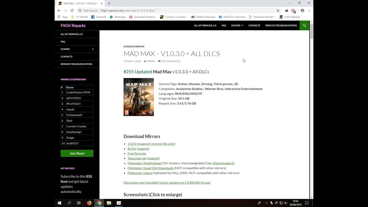 Telecharger le film Mad Max 1 depuis Mediafire Télécharger le film Mad Max 1 depuis Mediafire